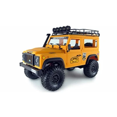 Image de Amewi 22565 D90X12 Landrover Scale Crawler véhicule sous Licence 4WD 1:12 RTR, Jaune
