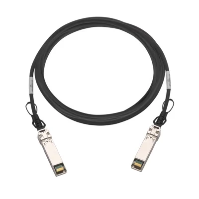 Image de QNAP CAB DAC50M SFPP câble InfiniBand et à fibres optiques 5 m SFP+ DAC Noir Neuf