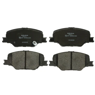 Image de DELPHI LP3370 Jeu de plaquettes frein avec indicateur d&#039;usure tôle anti bruit sans accessoires OPEL: Insignia B Grand Sport