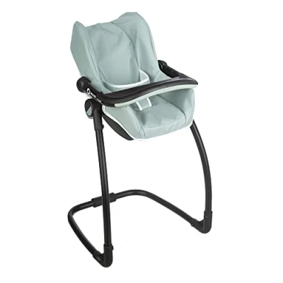 Image de Smoby Maxi COSI Siège Sauge + Chaise Haute 3 en 1 pour Poupons Et Poupées Fonction Balancelle 240239