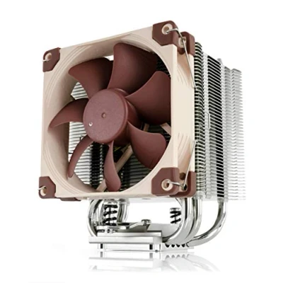 Image de Noctua NH U9S système de refroidissement d&#039;ordinateur Processeur Refroidisseur 9,2 cm Marron, Métallique Neuf