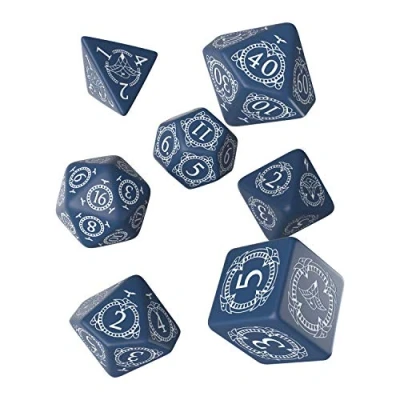 Image de Q WORKSHOP Pathfinder Hell&#039;s Rebels Lot de 7 dés, QWOPAT82