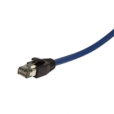 Image de Câble réseau RJ45 LogiLink CAT 8.1 S/FTP 3.00m bleu sans halogène