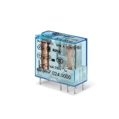 Image de RELAIS SÉRIE 40 STANDARD 12 Vcc 1 CIRCUITS COMMUTÉS 8 broches 16 A MINI RELE CIRCUIT IMPRIMÉ 29 x 25 12,4 mm FINDER 40.61.9.012.0000