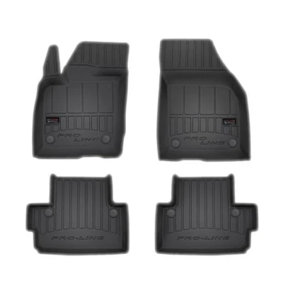 Image de FROGUM 3D407541 Ensemble de tapis sol Caoutchouc avant et arrière 4 noir VOLVO: C30