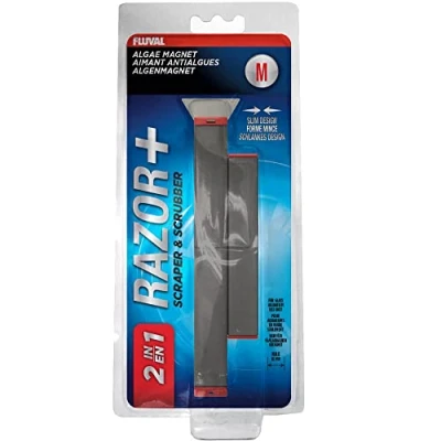 Image de FLUVAL Razor+ 2en1 Aimant Anti algues pour Aquariophilie Taille M