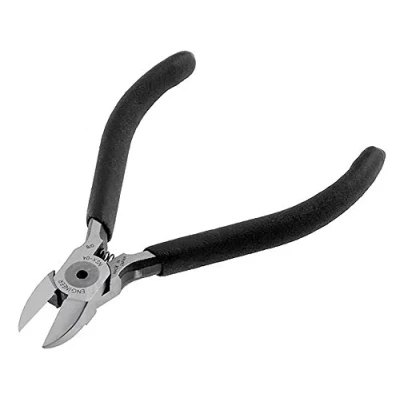 Image de precision compact side cutters (pcb snips) with hardened carbon steel jaws. Engineer nsx 04