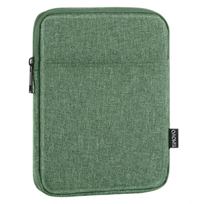 Image de TiMOVO 6 7 Pouces Housse pour Nouveau Kindle Paperwhite et Colorsoft Signature Edition, Protectrice Sac de Transport E Reader/Kindle Oasis, Bodhi Verte