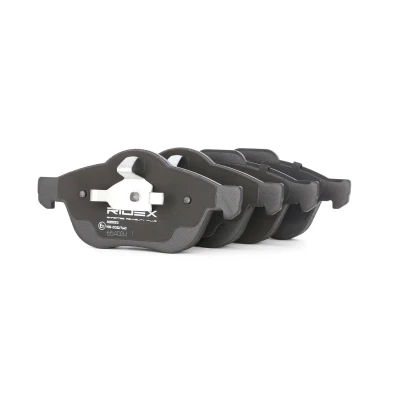 Image de RIDEX 402B0312 Jeu de plaquettes frein Essieu avant contact signal d&#039;usure exclu, non préparé pour indicateur avec clip piston