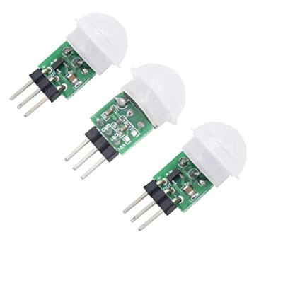 Image de Hailege 3pcs AM312 Mini Pyroélectrique PIR Module De Capteur Humain IR Infrarouge Corps Manuel Détecteur Mouvement