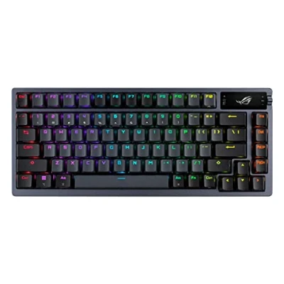 Image de ASUS M701 ROG AZOTH/NXRD/FR clavier USB + RF Wireless Bluetooth AZERTY Français Noir Neuf