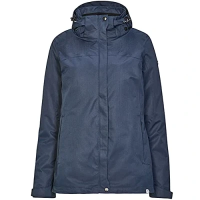 Image de Killtec Inkele Funktionsjacke mit abzippbarer Kapuze Femme, Bleu Marine Foncée, FR : L (Taille Fabricant 42)
