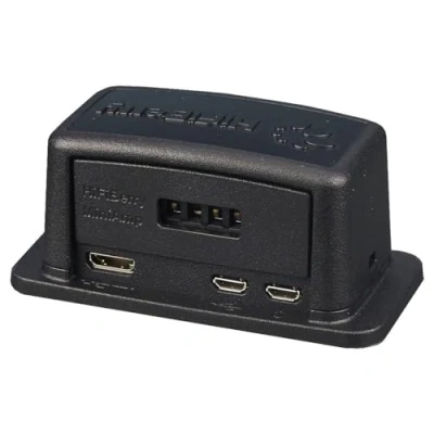 Image de HiFiBerry Mini AMP Case Boîtier pour Ordinateur monocarte Convient (Kits de développement): Raspberry Pi Noir