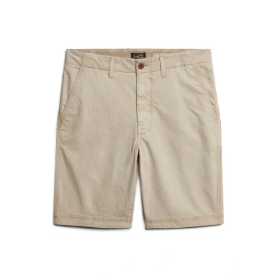 Image de Superdry Officer Short, Homme, Taille: 32, Chateau gray