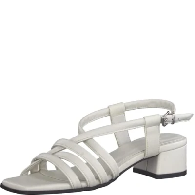 Image de MARCO TOZZI Femme Damen 2 28220 20 Sandale à Talon, Blanc (OFFWHITE), 39 EU