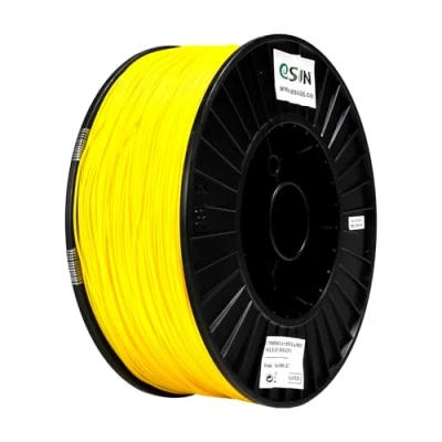 Image de eSUN PLA+ Filament 1.75mm, Renforcé Ténacité Imprimante 3D PLA Plus, Précision Dimensionnelle +/ 0.03mm, 3KG Bobine (6.6 LBS) d&#039;impression pour 3D, Blanc d&#039;Os