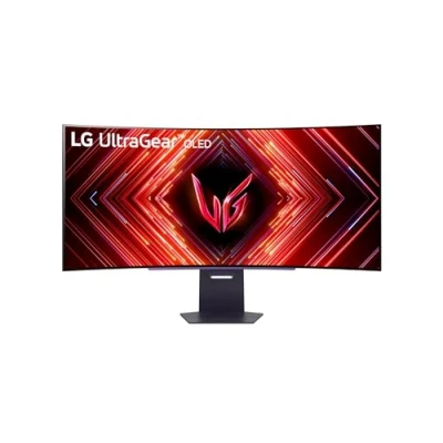 Image de LG Ultragear™ 45GS95QE B Ecran PC Gaming 45&quot; Dalle OLED résolution QHD (3440x1440), 0.03 ms GtG 240Hz, DisplayHDR™ True Black 400, DCI P3 98.5%, AMD FreeSync Premium Pro, Compatible NVIDIA G Sync