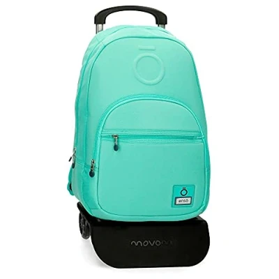 Image de Enso Basic Sac à dos avec chariot Vert 32x46x15 cms Polyester Pour ordinateur portable 15,6&quot; 22.1L