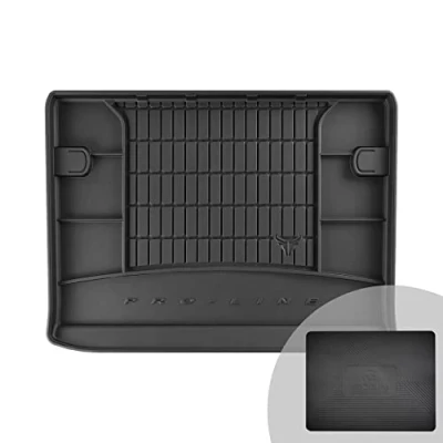 Image de FROGUM ProLine 3D Tapis de Coffre Voiture Bac Exclusif en Caoutchouc pour DS 5 2015 2018 Organisateur Pratique Les Bords Plus Hauts