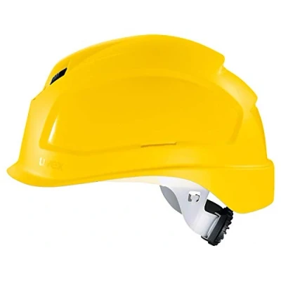 Image de Uvex Pheos B S WR Casque de Protection Travail ventilé pour Chantier Jaune