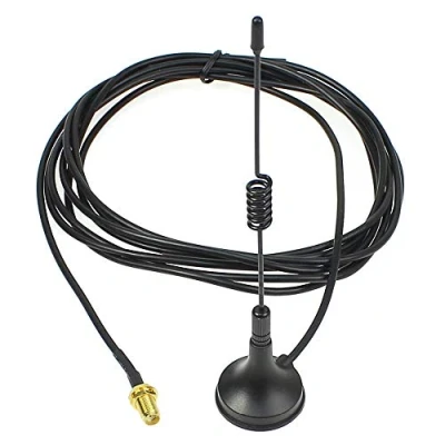 Image de BaoFeng Gendarmerie UHF VHF Double Bande magnétique Voiture véhicule Antenne UV5R Plus UV5RA UV3R