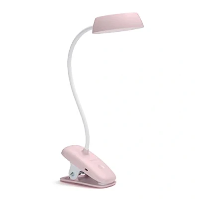 Image de PHILIPS LED Donutclip Lampe réglable 3 W avec USB [Blanc froid Blanc] pour éclairage intérieur, lecture, bureau, travail et chambre à coucher