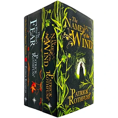 Image de The Kingkiller Chronicle Series 3 Books Collection Set by Patrick Rothfuss (The Name of Wind, Wise Man&#039;s Fear &amp; Slow Regard Silent Things)
