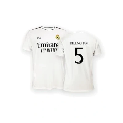 Image de Holiprom Bellingham home jersey rm 24 25 Maillot de football Blanc Taille L
