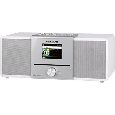 Image de Telestar 30 320 03 DIRA S32i CD EWF Radio stéréo multifonctionnelle avec lecteur DAB+ / FM Inte