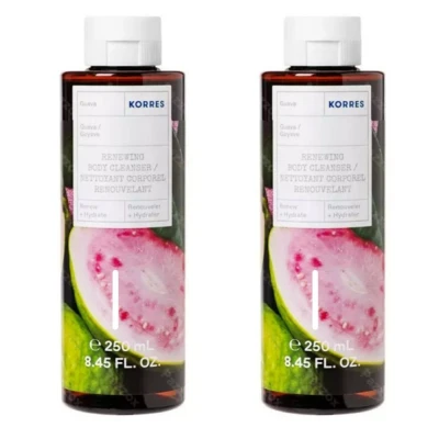 Image de Korres Guava Shower GEL 1+1 Set pour le bain et corps, Taille: One Size,