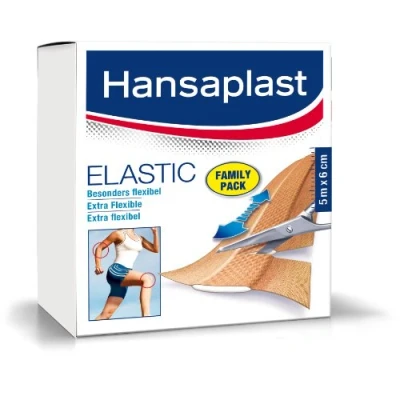 Image de Hansaplast Elastic, 5 m x 6 cm B013GBR4EY Packung (5 m)