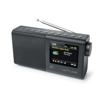 Image de Radio MUSE M 117 DB Lecture numérique FM, DAB/DAB+ Ecran couleur 2.8&quot; TFT LCD