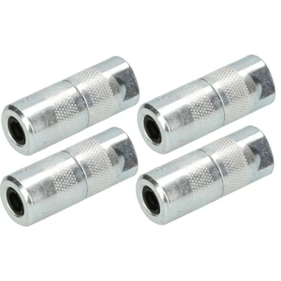 Image de KOTARBAU® Lot de 4 embouts hydrauliques mâchoires pour pistolet à graisse avec filetage M10 x 1.