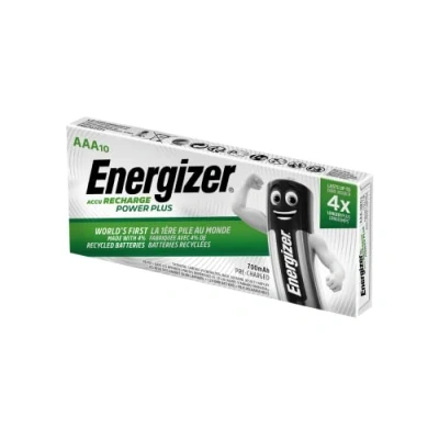 Image de Pile Rechargeable LR3 (AAA) NiMH Energizer Power Plus HR03 E300626400 700 mAh 1.2 V 10 pc(s)