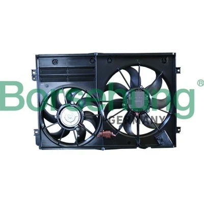 Image de Borsehung B19251 Ventilateur Moteur 300W+200W avec commande du papillon de gaz VOLKSWAGEN: GOLF 5, Polo V 3/5 portes, 6, AUDI: A3 portes