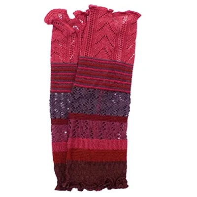 Image de invero, Mitaines en laine mérinos Ruby multicolore, 100 % laine, baie, taille unique
