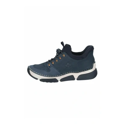 Image de Rieker Bottes &amp; Bottines Femme 45963, Pointure:38 EU, La Couleur:Bleu