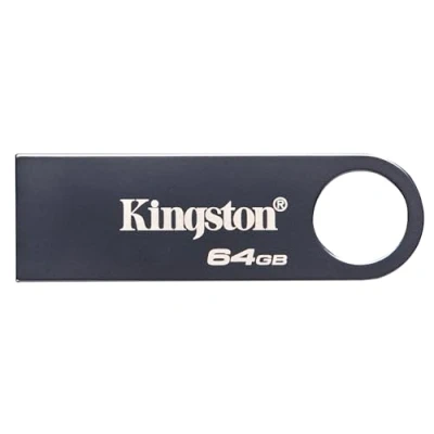 Image de Kingston Technology DataTraveler 64 Go SE9 G3 Nickel foncé Neuf