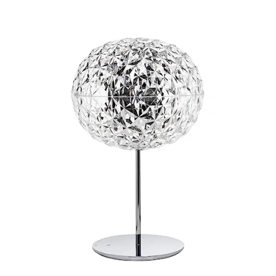 Image de Kartell Planet, Lampe de Table avec Structure En Métal, Cristal, Variateur Lumière