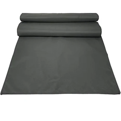 Image de JEMIDI Chemin de table d&#039;extérieur 50 x 200 cm Imperméable Anthracite