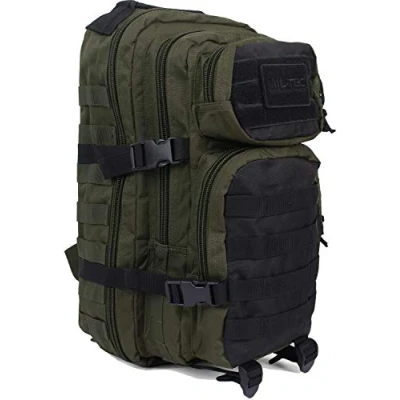 Image de Mil Tec Miltec Sac À Dos Us Assault Pack Petit Ranger Green/Noir, a Unisex, Vert, Taille Unique