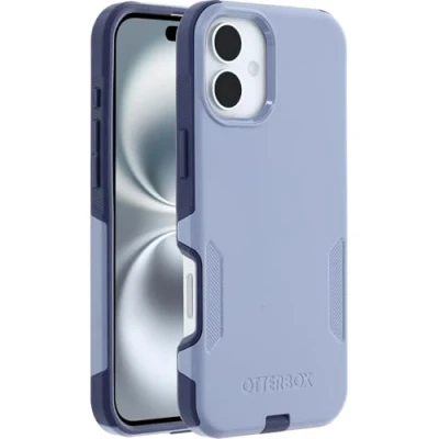 Image de OtterBox Coque Commuter Series MagSafe pour iPhone 16 Plus, Antichoc, Anti Chute, Protection, supporte 3X Plus de Chutes Que la Norme Militaire, Violet