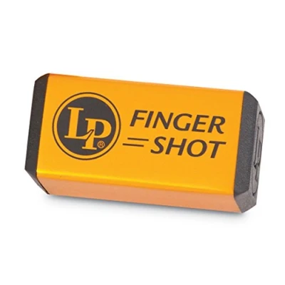 Image de Latin Percussion Finger Shots Shaker en bois Jaune