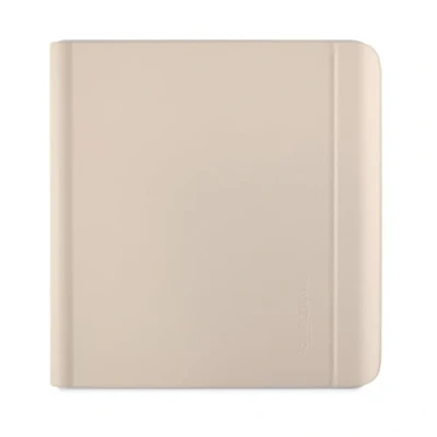 Image de Kobo Libra Colour SleepCover Case Sand Beige Notebook Sleep/Wake Technology Built in 2 Way Stand Vegan Leather Compatible with 7&quot; eReader