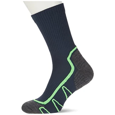 Image de CMP Chaussette de randonnée Poly Mid, B.Bleu Vert Fluo, 39/42
