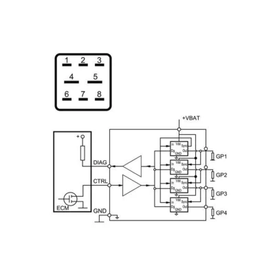 Image de Unité de contrôle, temps préchauffage MAHLE MHG 13
