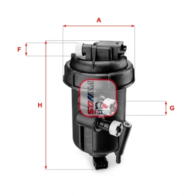 Image de Filtre à carburant SOFIMA S5108GC