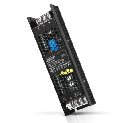 Image de REYLAX Transformateur LED 12V 60W Dimmable, 0/1 10V &amp; TRIAC Gradable Transfo 5A, Bloc Alimentation à Tension Constante, Driver Convertisseur Basse Pour Bandes LED, Lumière d&#039;armoire