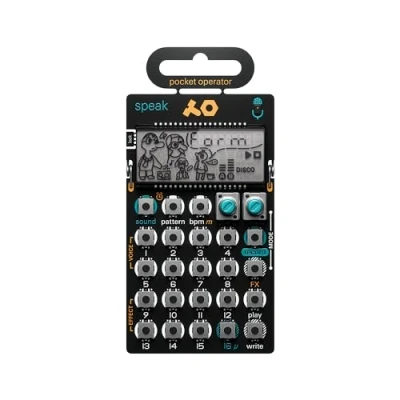 Image de Teenage Engineering Mini pad synthétiseur Pocket Operator PO 35 Speak Echantillonnage Vocal/Synth