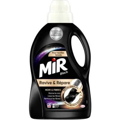 Image de Mir Black Ravive et Répare Lessive Liquide Noir &amp; Couleurs Foncés 25 Lavages (1.5L)